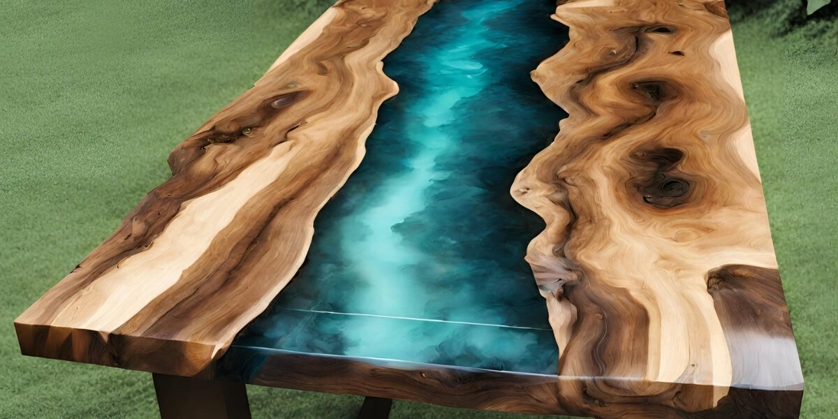 Como fazer mesa de bolacha de madeira com resina