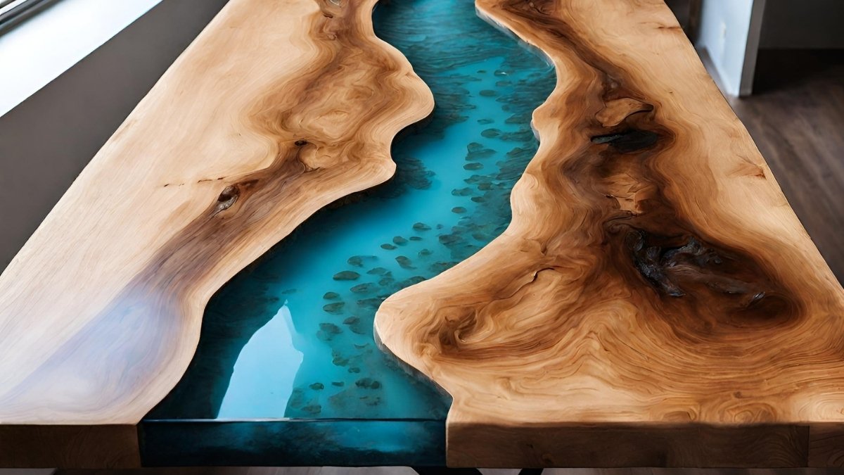 Tampo de mesa em resina