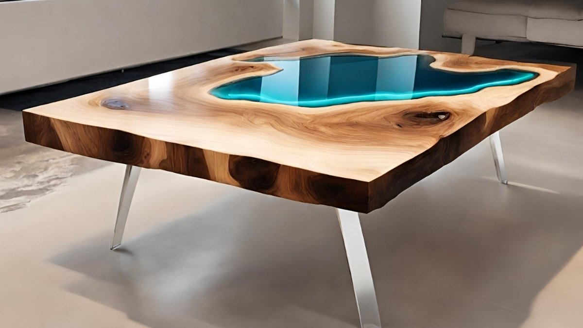 Mesa de centro resina