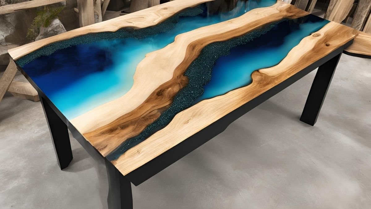 Mesa de jantar 6 lugares resina Mesa de jantar 6 lugares resina