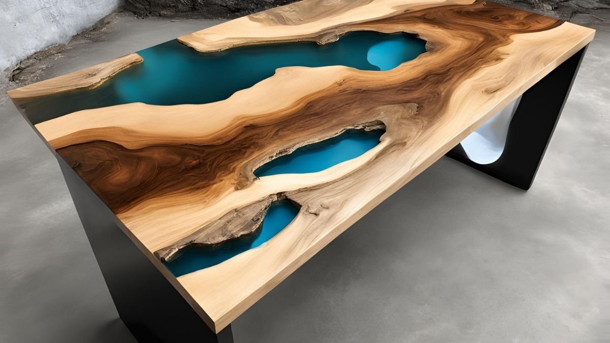 Mesa de jantar 6 lugares resina Mesa de jantar 6 lugares resina