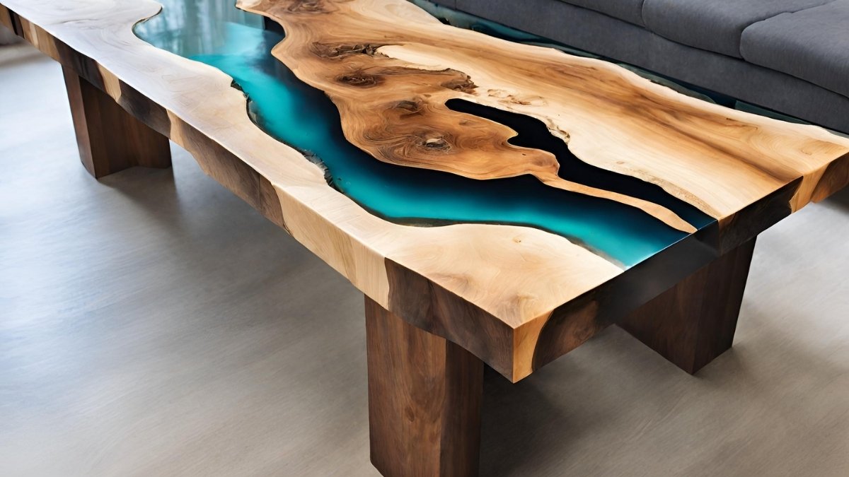 Fazendo mesa de resina