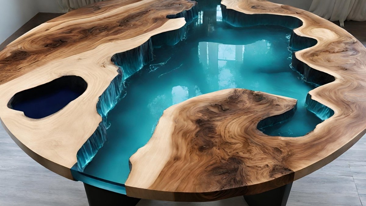 Fotos de mesas de resina Fotos de mesas de resina