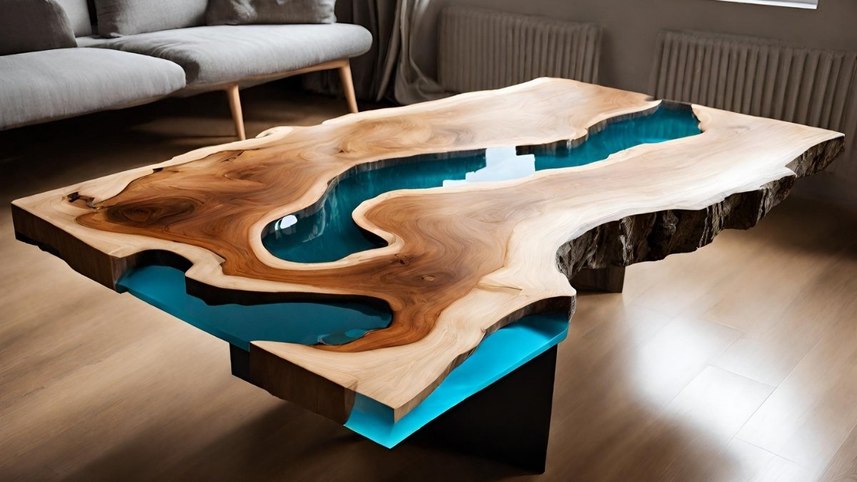 Madeira para mesa de resina Madeira para mesa de resina