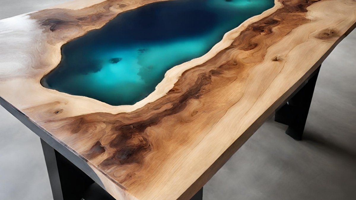 Curso de mesa com resina Curso de mesa com resina