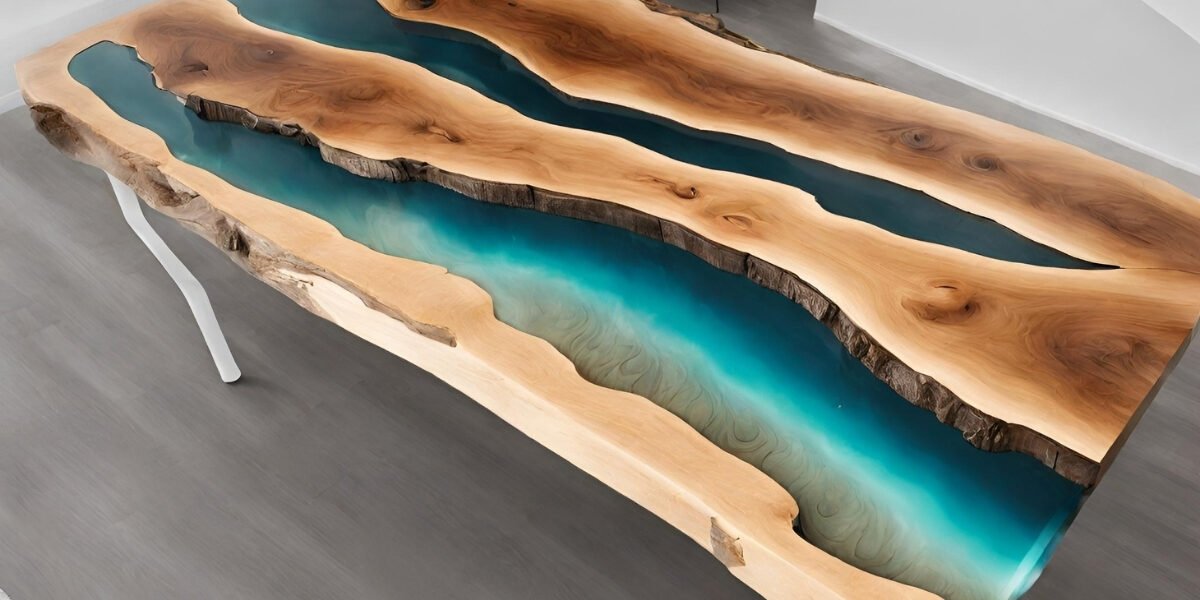 Como usar resina epoxi em mesa de madeira