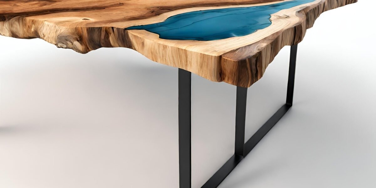 Como fazer mesa de madeira rustica com resina