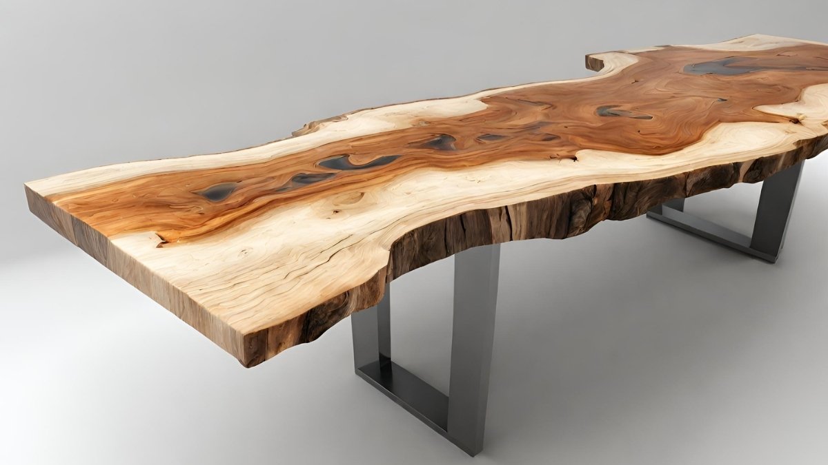 Como fazer mesa de resina com madeira