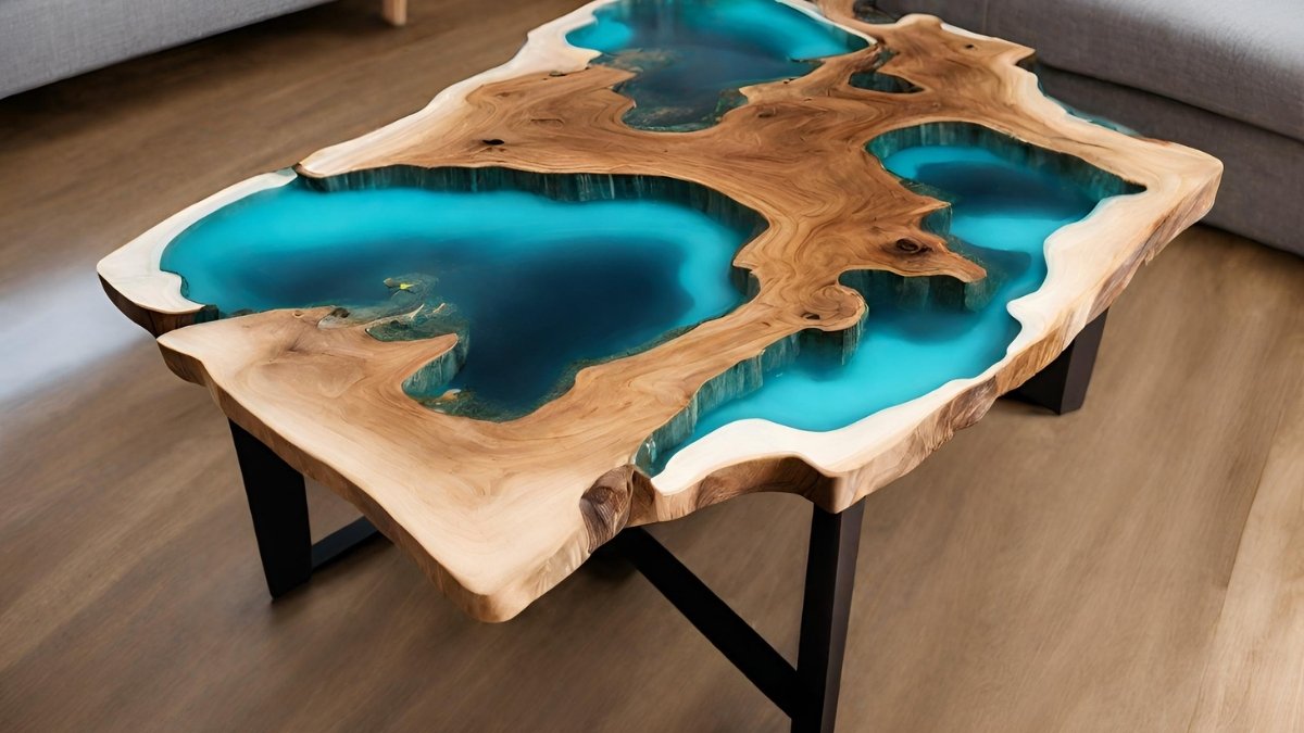 Como fazer mesa de madeira resinada