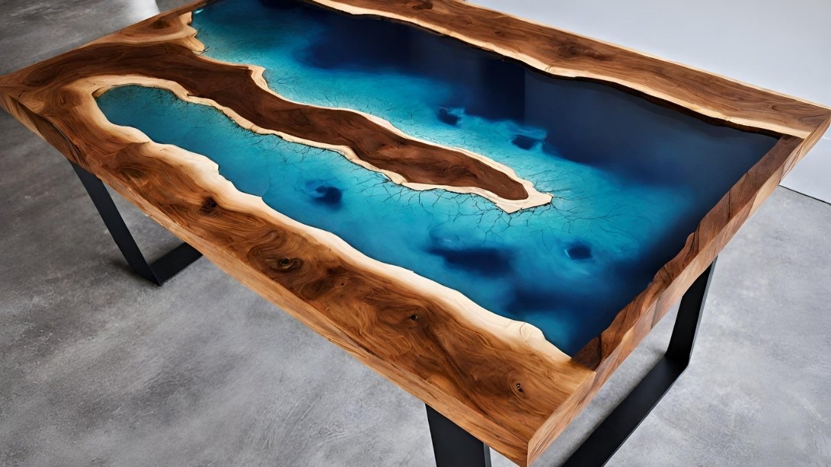 Como passar resina na mesa de madeira