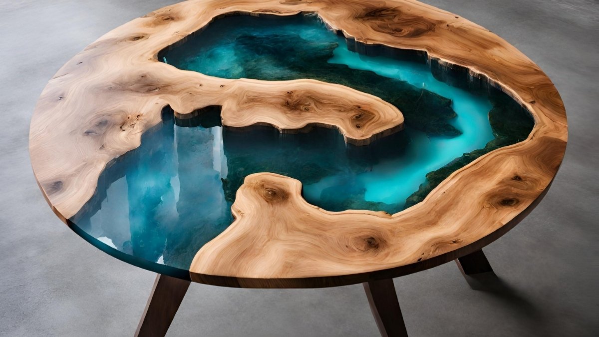 Como usar resina epoxi em mesa de madeira