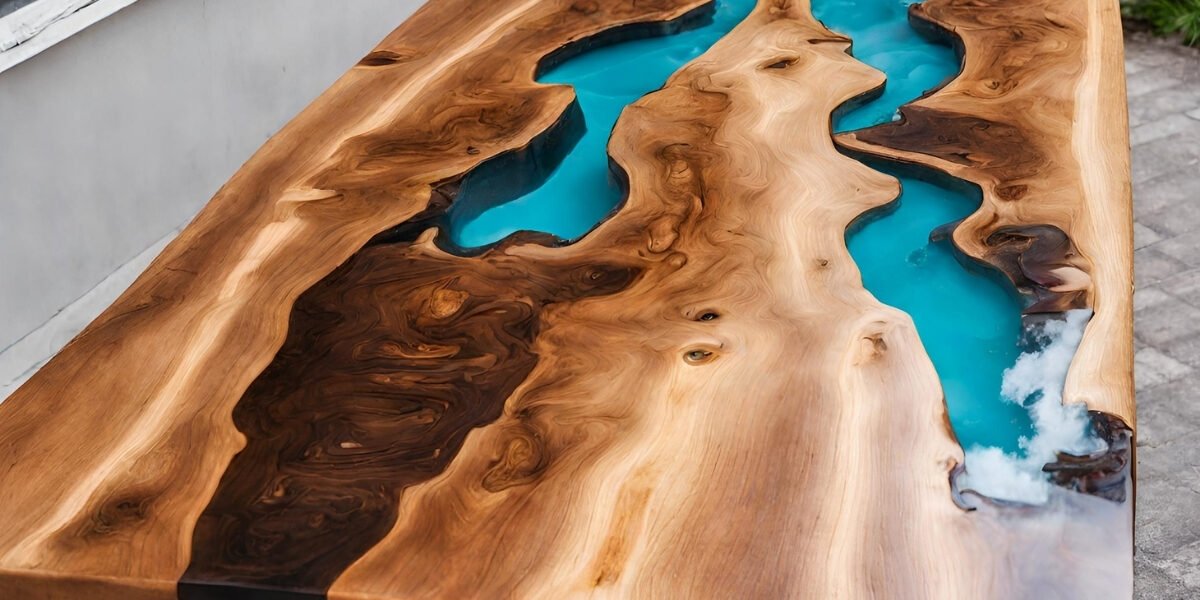 Fotos de mesa de resina