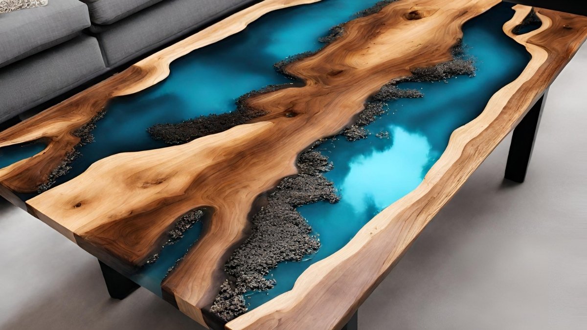 Fazendo mesa de resina