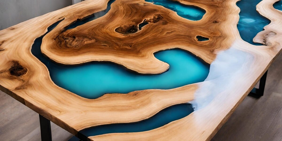 Forma para mesa de resina