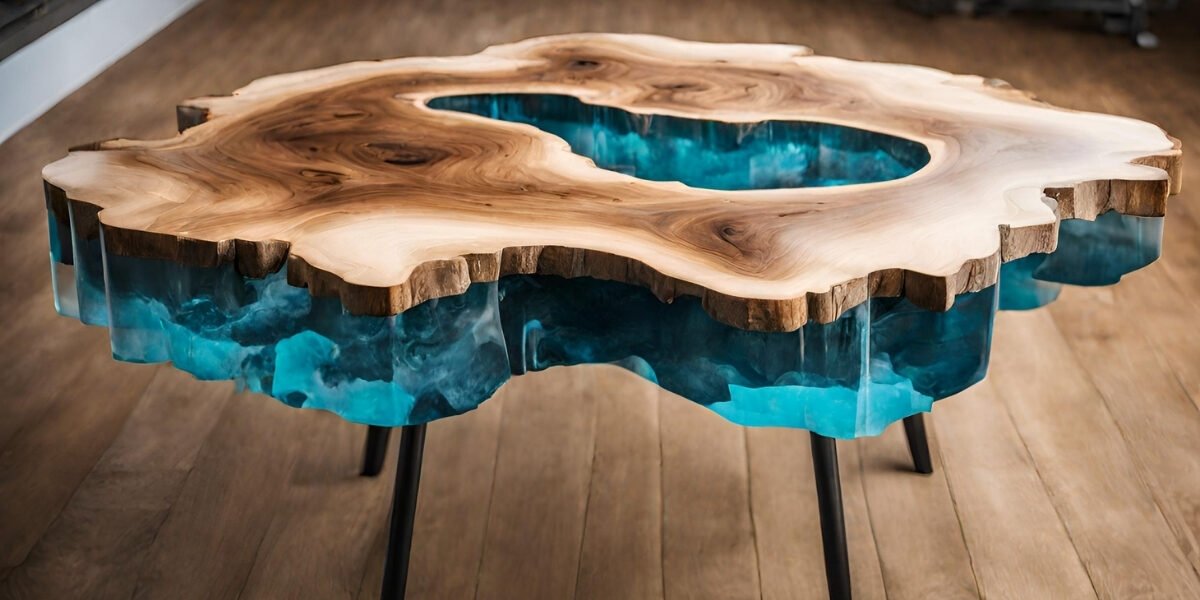 Como fazer tampo de mesa com resina epoxi