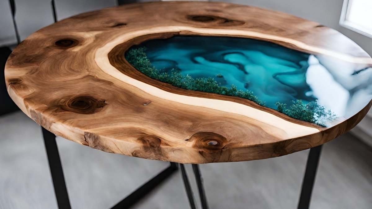 Como resinar mesa de madeira