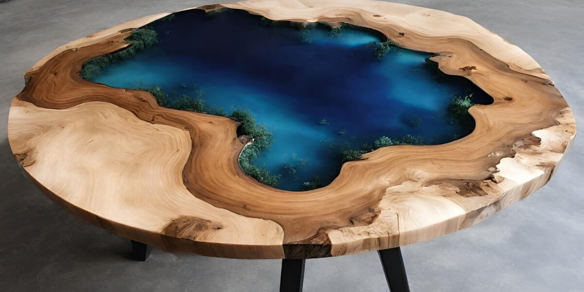 Curso de mesa de resina