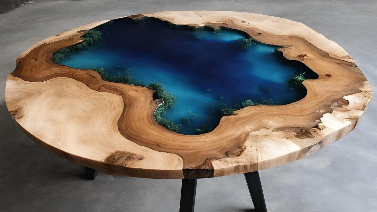 Curso de mesa de resina