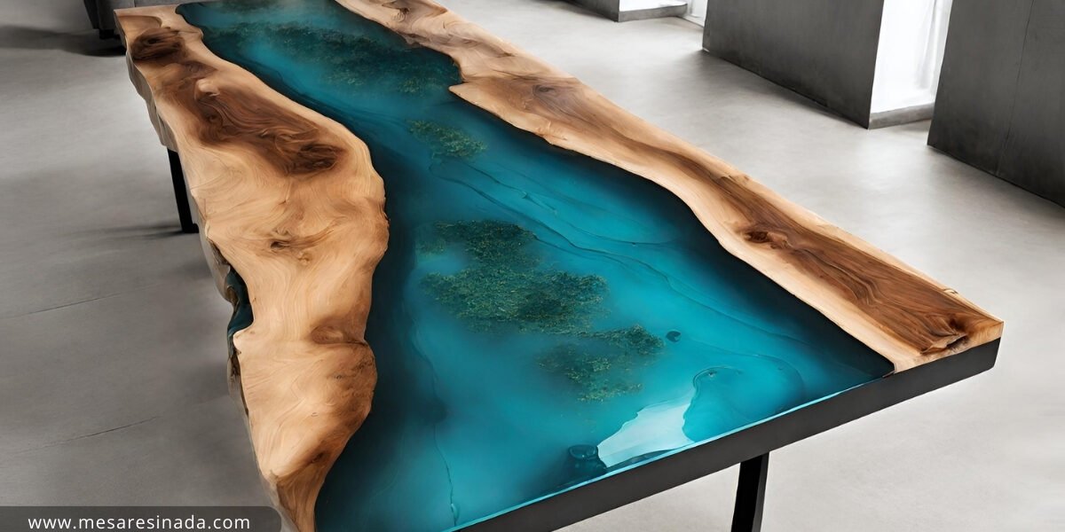 Como fazer mesa de madeira resinada