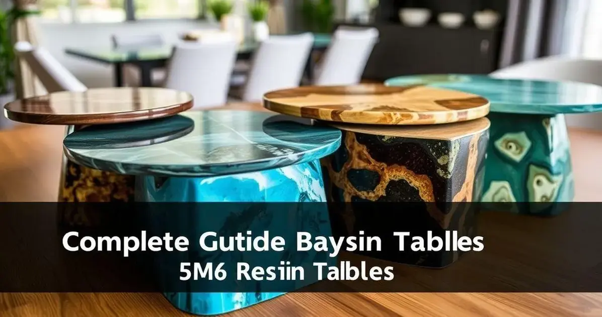 Mesa de resina comprar