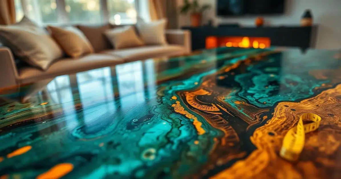 Mesa de resina epoxi preço Mesa de resina epoxi preço