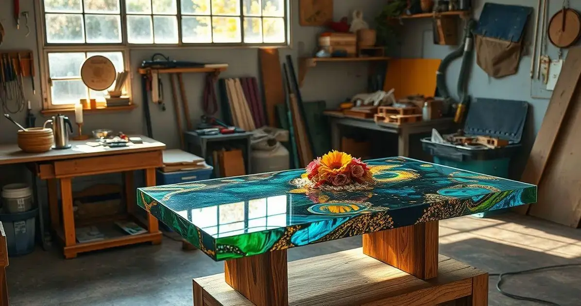 Mesa de resina passo a passo Mesa de resina passo a passo