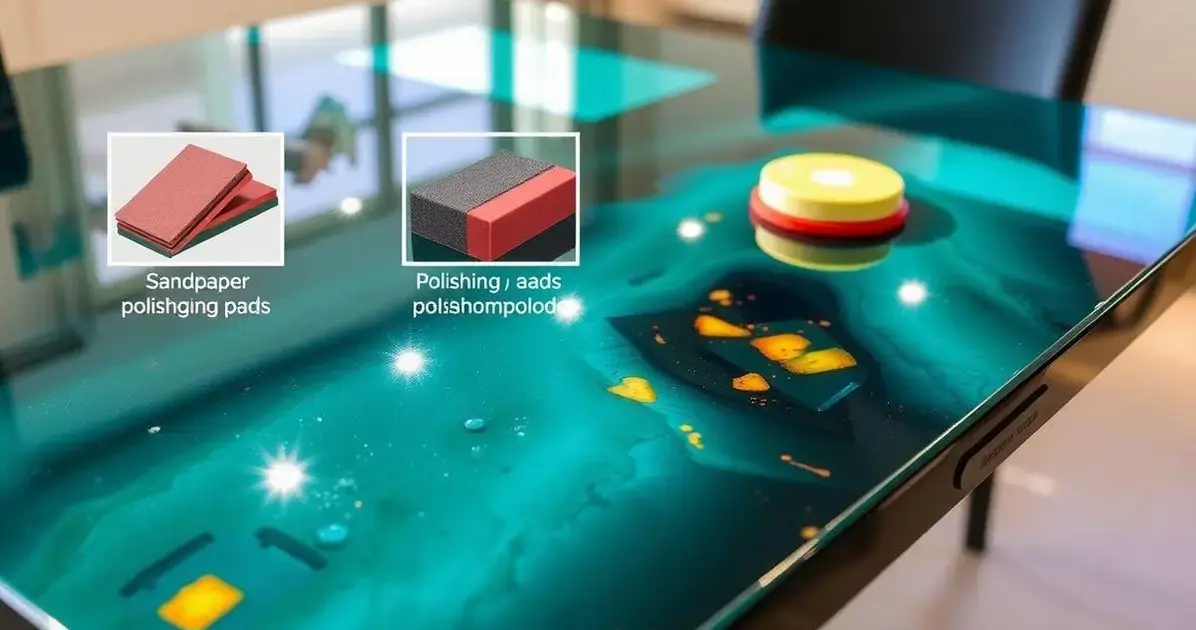 Polimento mesa de resina Polimento mesa de resina