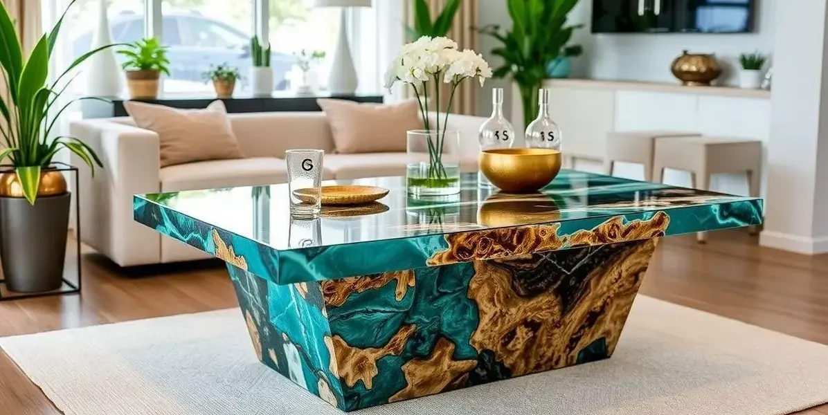 Preço de mesa resinada