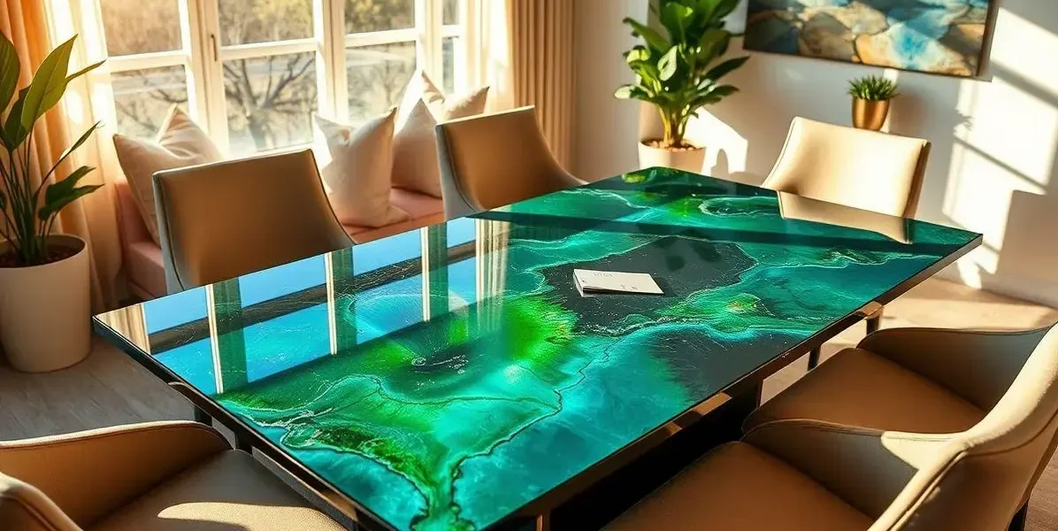 Preço mesa de resina