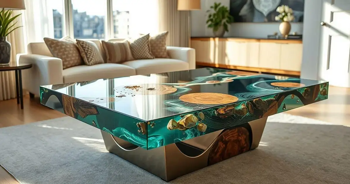 Resina para fabricação de mesas Resina para fabricação de mesas