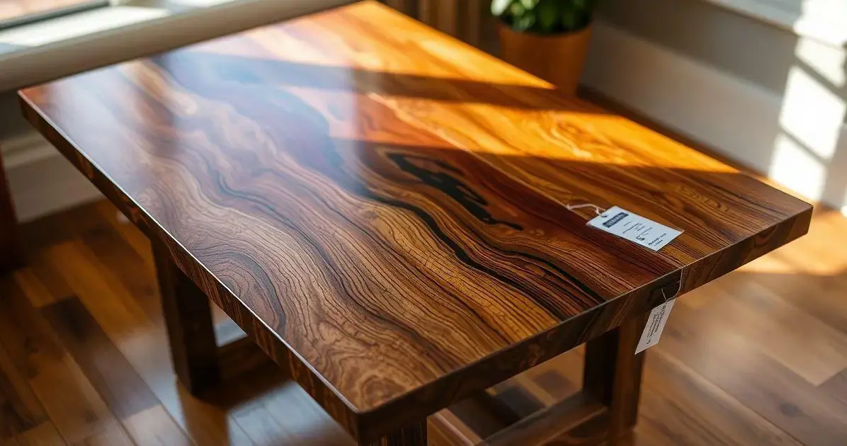 Resina para mesa de madeira preço