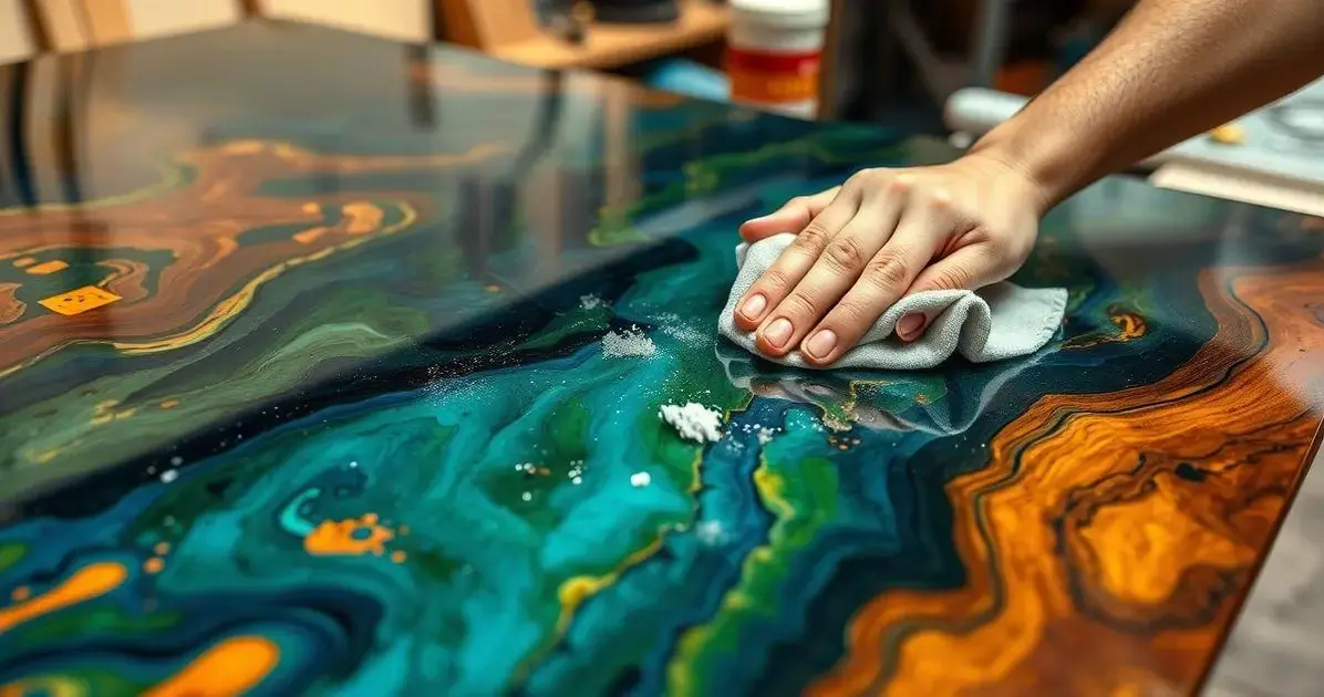 Como tirar risco de mesa de resina Como tirar risco de mesa de resina