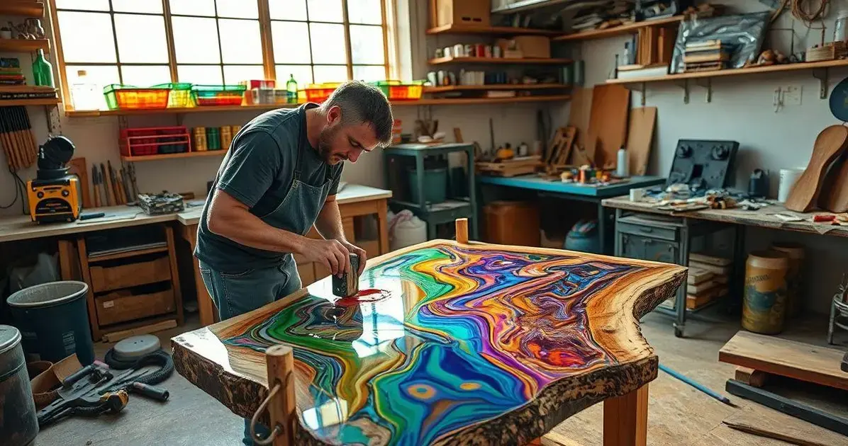 Curso de mesas resinadas presencial