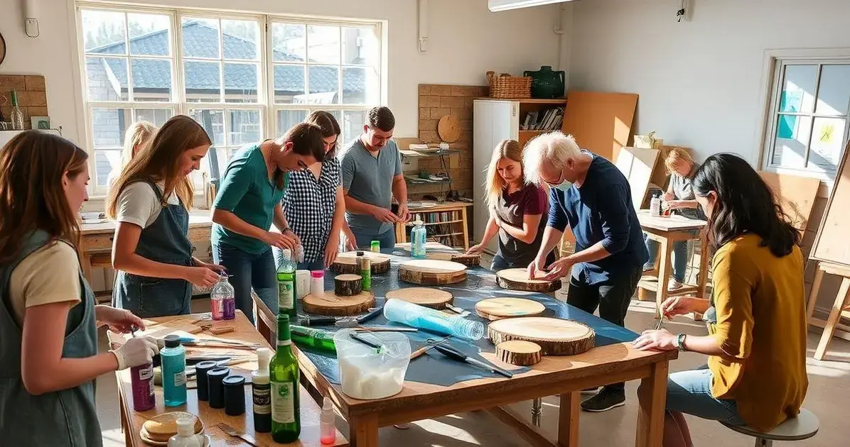 Curso presencial de mesas resinadas