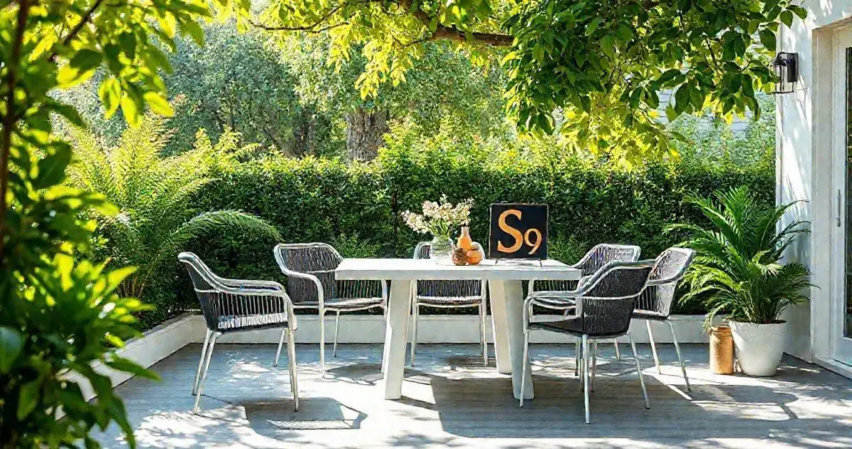 Mesa de resina branca preço