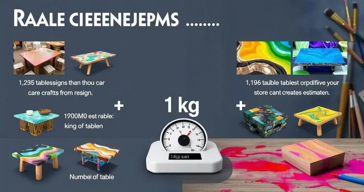 1 kg de resina da pra fazer quantas mesas 1 kg de resina da pra fazer quantas mesas