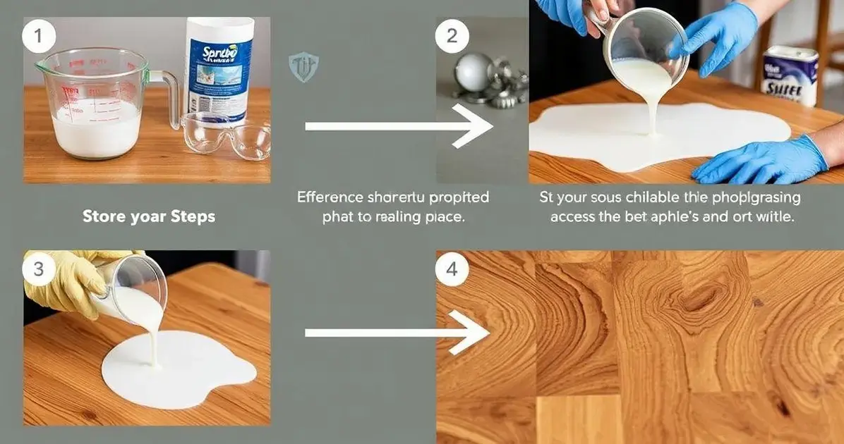 Adesivo de resina colavel para mesas Adesivo de resina colavel para mesas