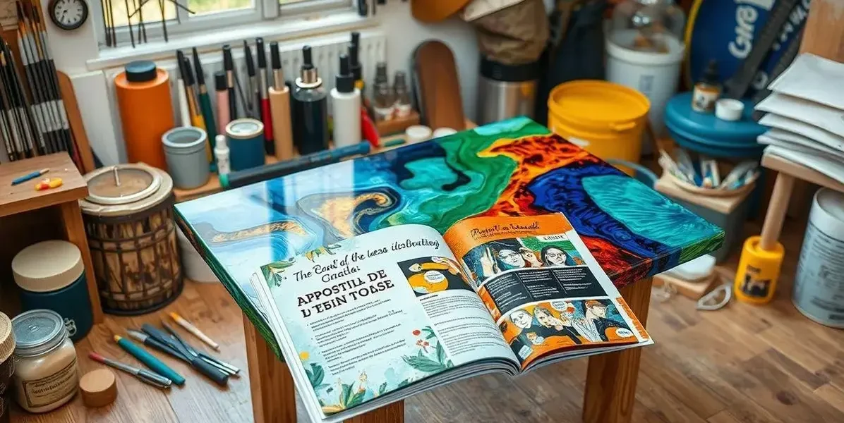 Apostila curso de mesa resinada gratis