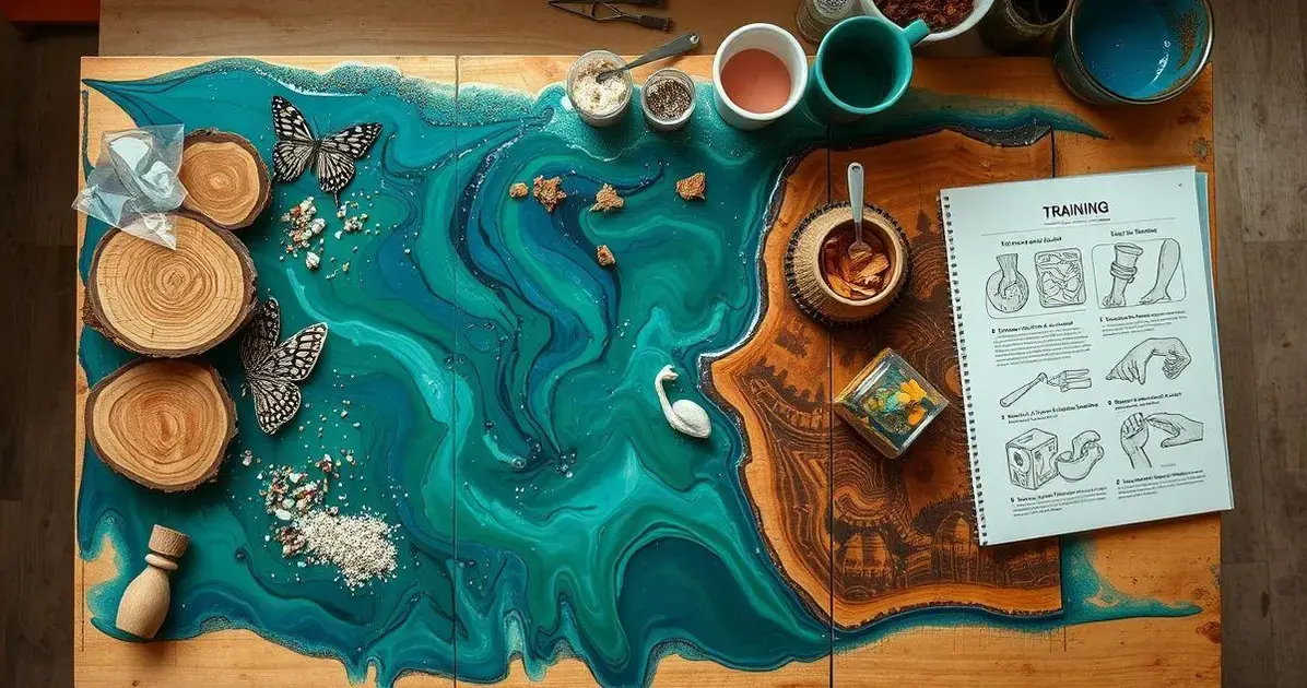 Apostila treinamento de mesa resinada Apostila treinamento de mesa resinada