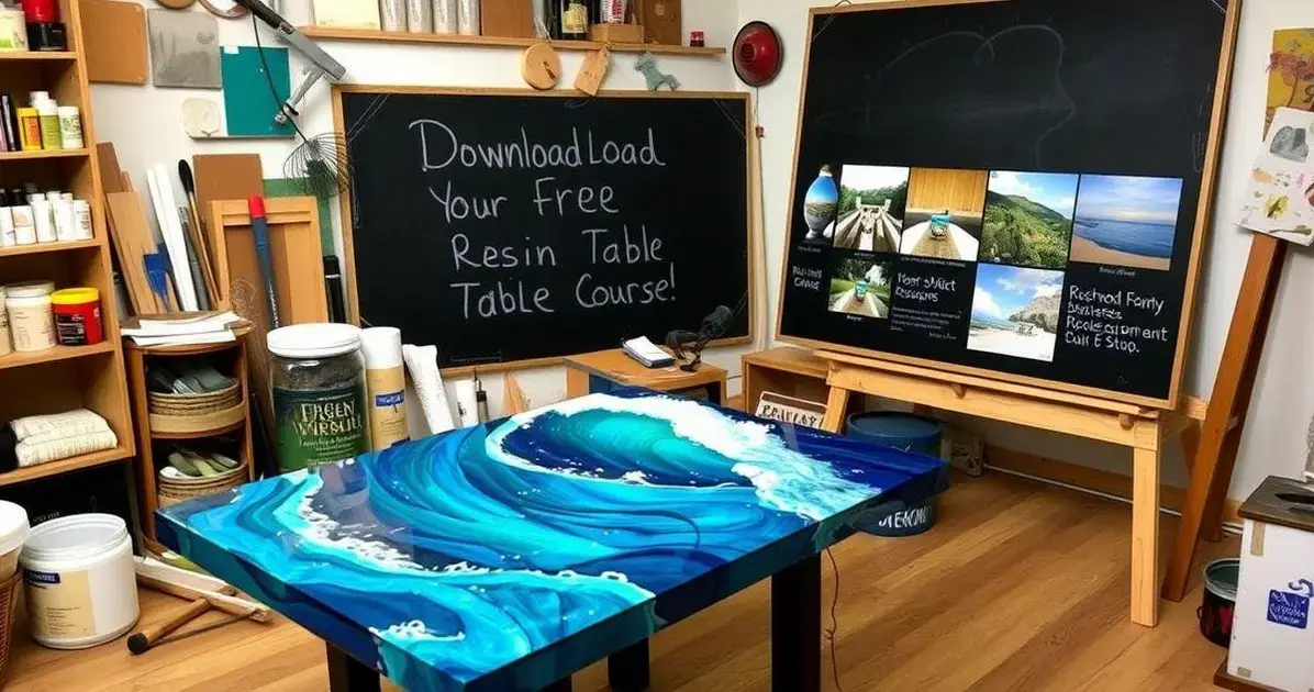 Baixar curso de mesa resinada gratis