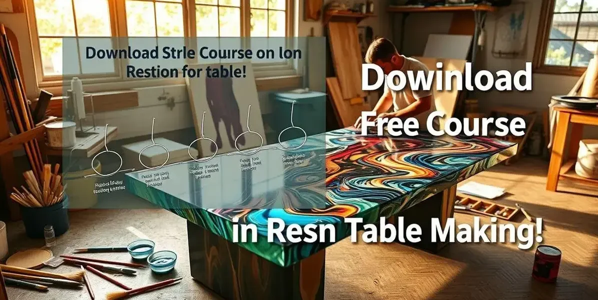 Baixar gratis curso de mesa resinada