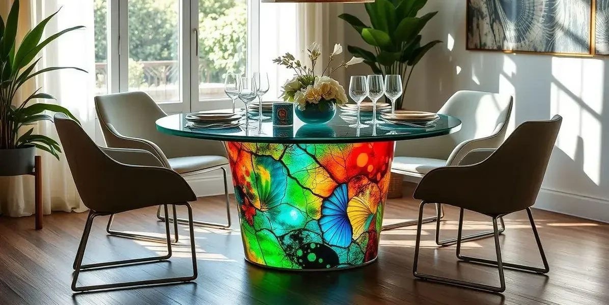 Balde de resina para mesas