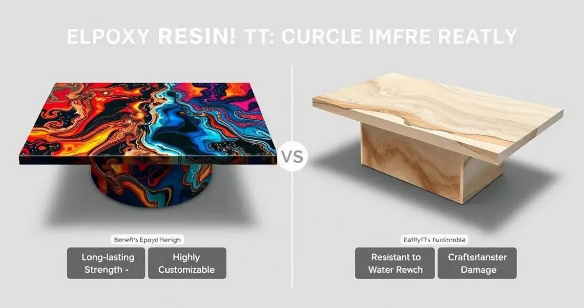 Valor de mesa com resina epoxi Valor de mesa com resina epoxi