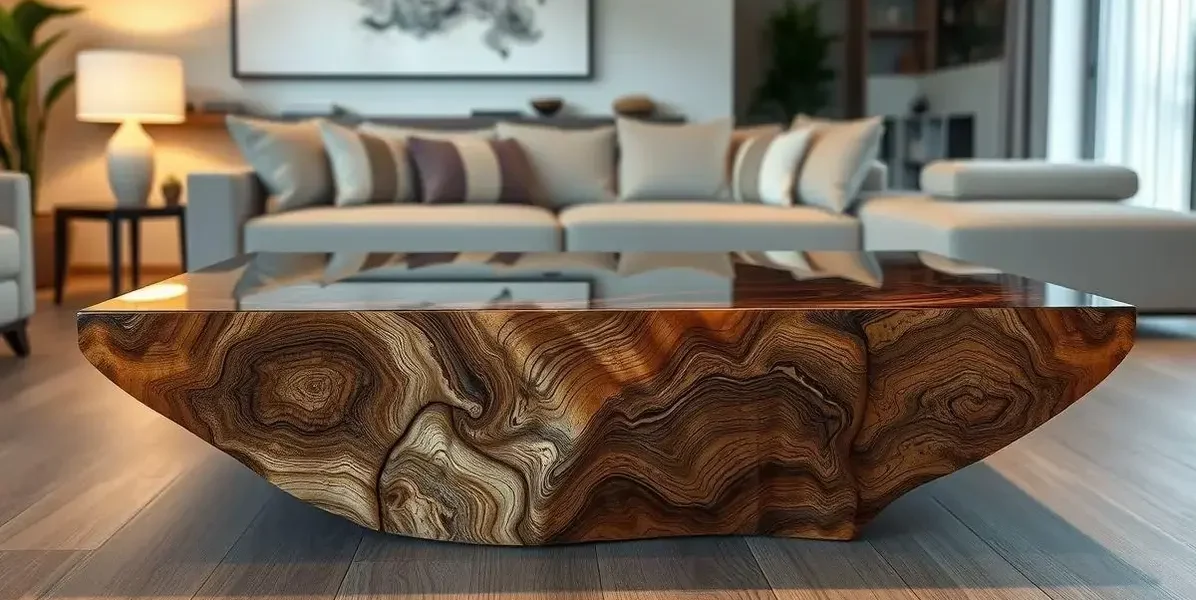 Base para mesa de resina epoxi