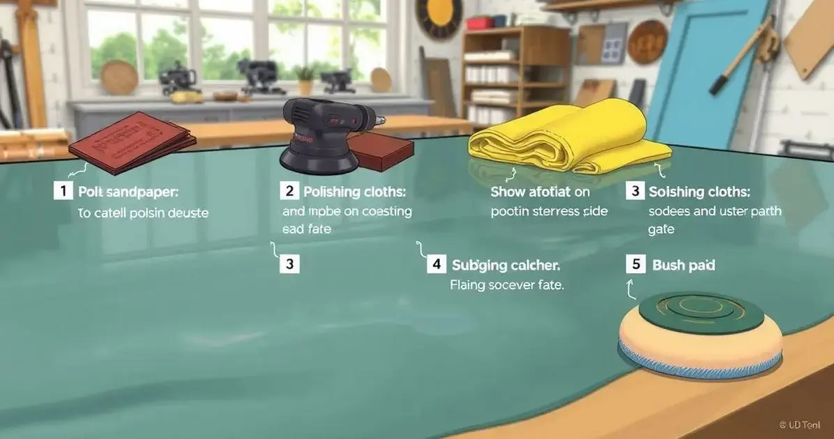 Como dar polimento em mesa de resina