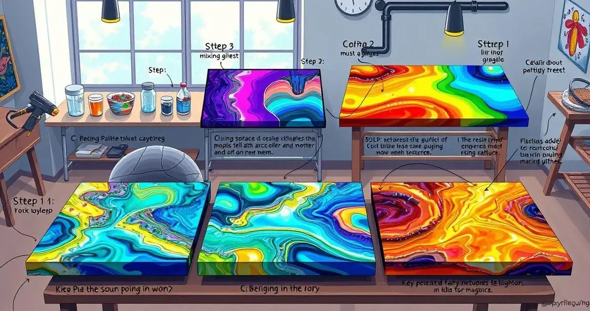 Como e feito tampo de mesa em resina Como e feito tampo de mesa em resina