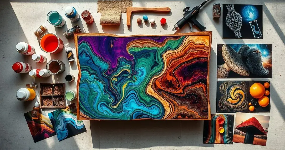 Como fabricar mesa de resina