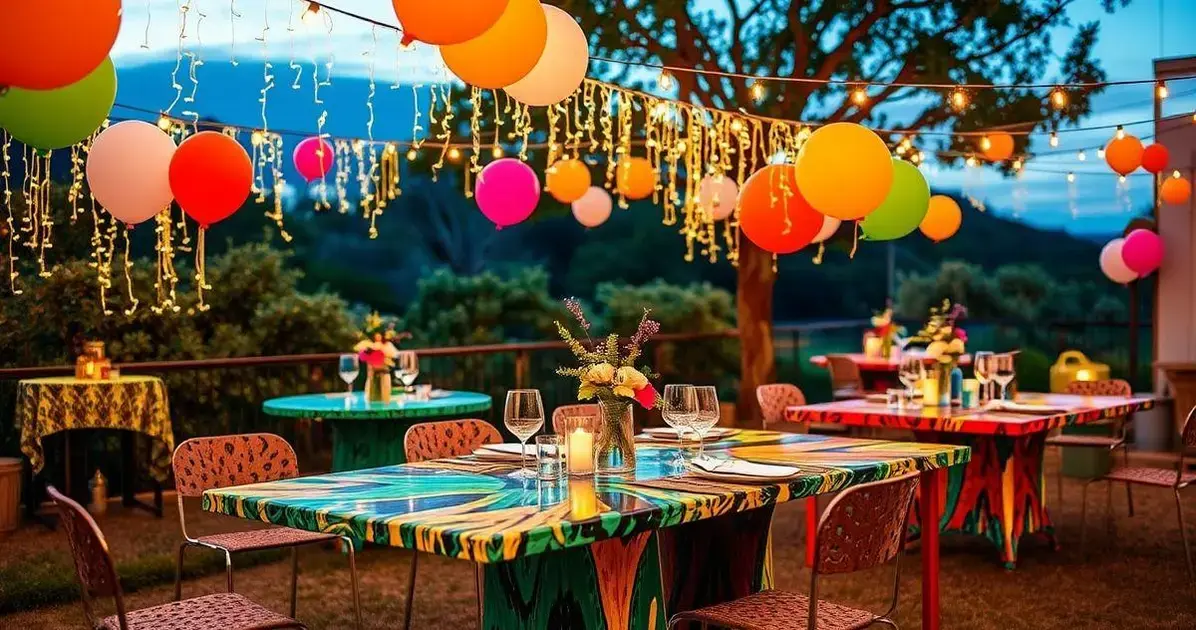 Como fabricar mesas de resinas para festas