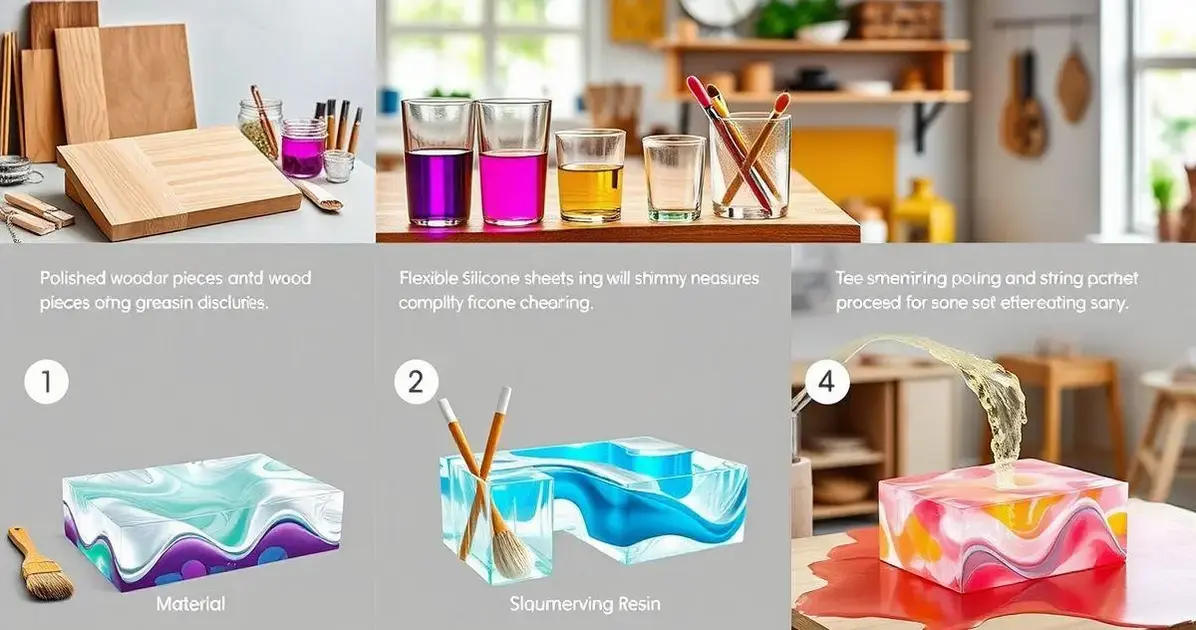 Como fazer forma de mesa de resina