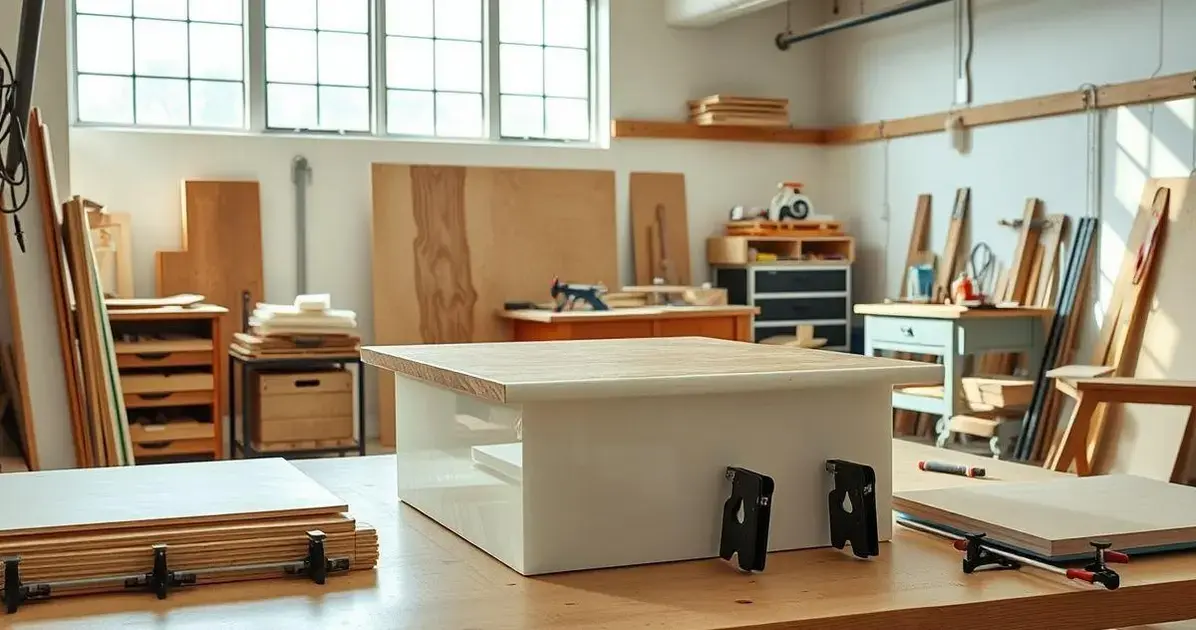 Como fazer forma para fazer mesa de resina